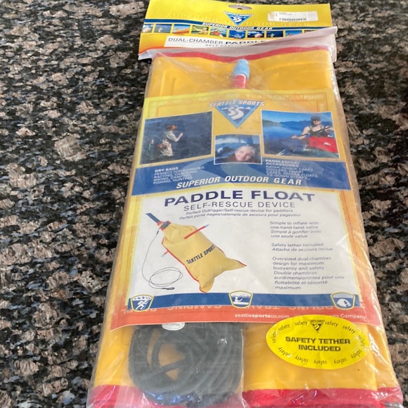 SEATTLE SPORTS DUAL-CHAMBER PADDLE FLOAT NEW - Picture 2 of 7